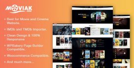 قالب فیلم و سینما AmyMovie برای وردپرس نسخه 3.4.4