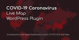 افزونه نمایش زنده ویروس کرونا به صورت زنده در سراسر جهان Corvid