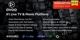 اسکریپت راه اندازی پورتال فیلم و تلویزیون آنلاین OVOO v3.2.8