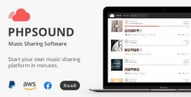 دانلود اسکریپت اشتراک گذاری موسیقی phpSound نسخه 6.5