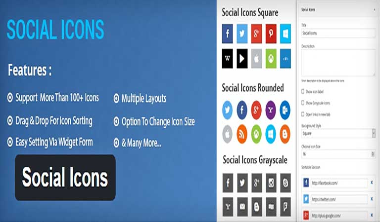  Social Icons (رایگان)