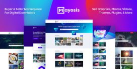 دانلود پوسته فروشگاه فایل Mayosis نسخه 3.6 برای وردپرس
