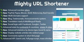 اسکریپت کوتاه کننده لینک Mighty URL Shortener v3.5.1