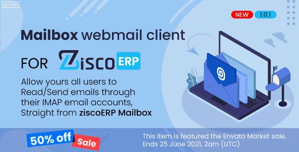 Mailbox – e-mail client for ZiscoERP v1.0.1