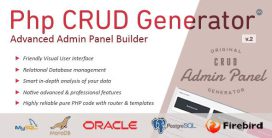 اسکریپت PHP CRUD Generator نسخه 2.3.1 (نال شده)