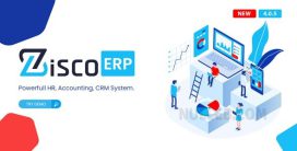 ZiscoERP نسخه 6.0.4 – اسکریپت مدیریت منابع انسانی ، حسابداری، سیستم CRM