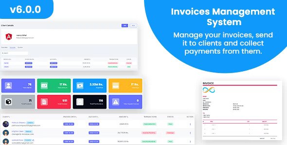 Invoices - Laravel Invoice Management System - Accounting and Billing Management - Invoice